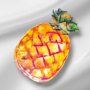Mainstays Large Pineapple Melamine Serving Tray